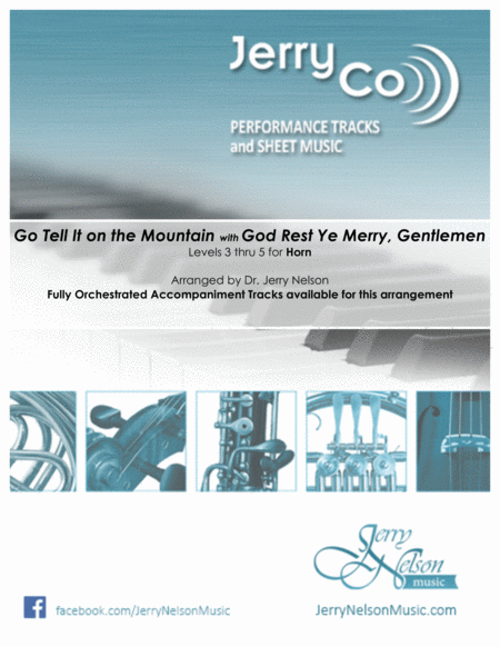 Gotell It On The Mtn With God Rest Ye Arrangements Level 3 5 For Tenor Sax Christmas Jazz Sheet Music