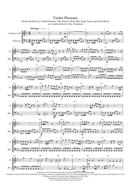 Grace Medley For Tenor Sax With Piano Instrument Part Included Sheet Music