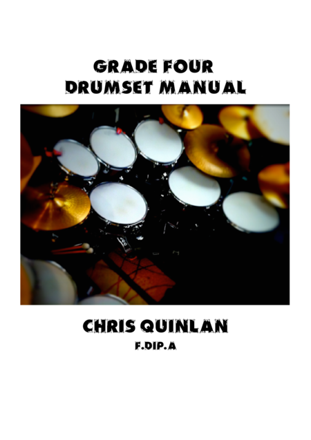 Grade Four Drumset Manual Sheet Music