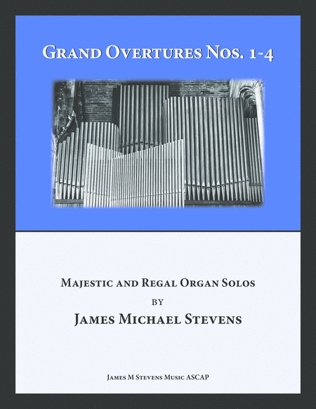 Free Sheet Music Grand Overtures Nos 1 4 Organ Book