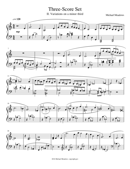 Grand Passacaglia For Clarinet And Piano Sheet Music