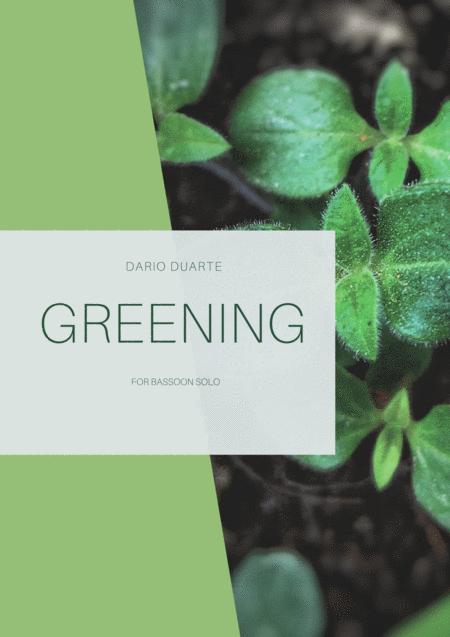 Free Sheet Music Greening For Bassoon Solo