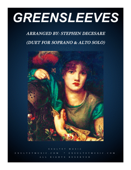 Greensleeves Duet For Soprano And Alto Solo Sheet Music