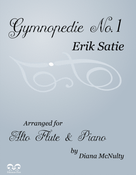 Gymnopdie No 1 For Alto Flute Piano Sheet Music