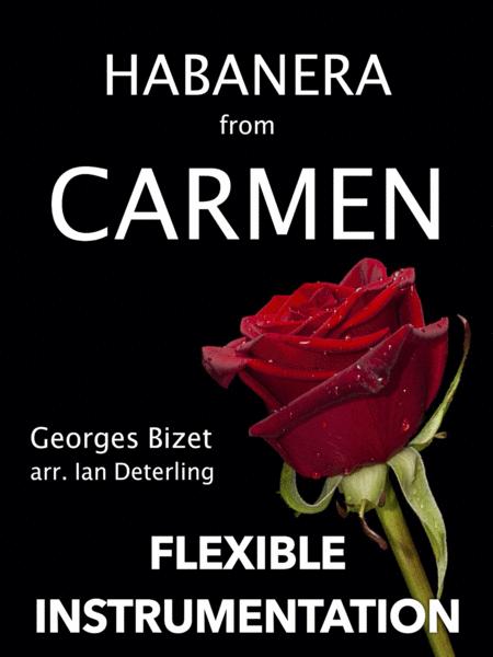 Free Sheet Music Habanera From Carmen Flexible Instrumentation