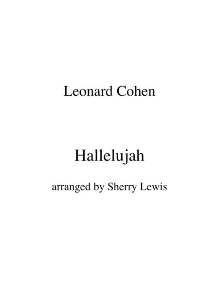 Hallelujah By Leonard Cohen For Violin And Viola Duo Sheet Music