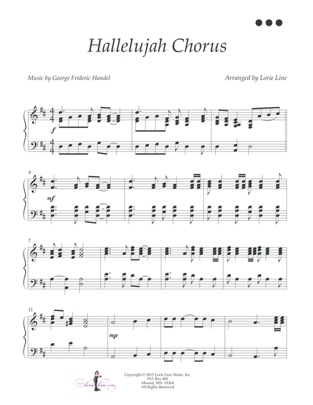 Hallelujah Chorus Easy Sheet Music