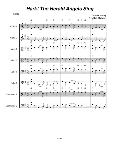 Hallelujah Chorus For 8 Part Trombone Ensemble Sheet Music