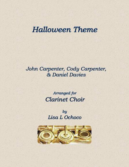 Free Sheet Music Halloween Theme For Clarinet Choir
