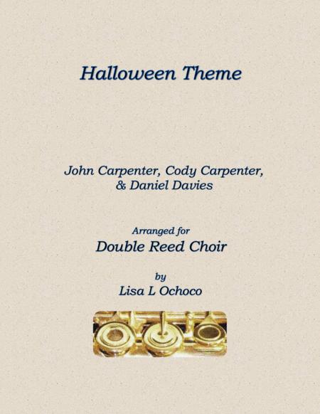 Halloween Theme For Double Reed Choir Sheet Music