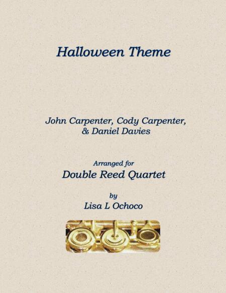 Free Sheet Music Halloween Theme For Double Reed Quartet