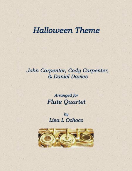 Free Sheet Music Halloween Theme For Flute Quartet