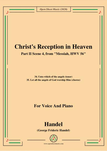 Handel Messiah Hwv 56 Part Ii Scene 4 For Voice And Piano Sheet Music