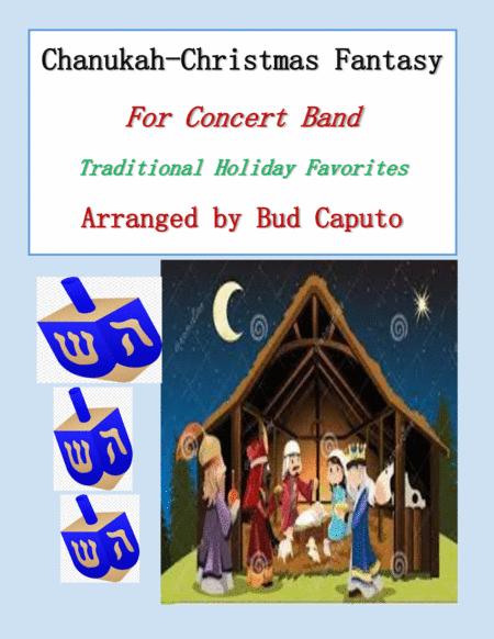 Free Sheet Music Hanukkah Christmas Fantasy For Band