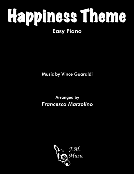 Free Sheet Music Happiness Theme Easy Piano