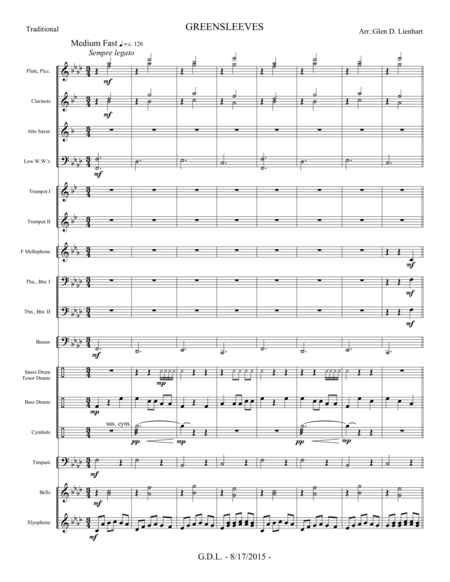 Happy Birthday Haydn Flute Choir Arr Adrian Wagner Sheet Music