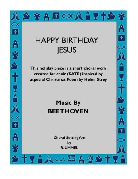 Happy Birthday Jesus A Christmas Song Sheet Music