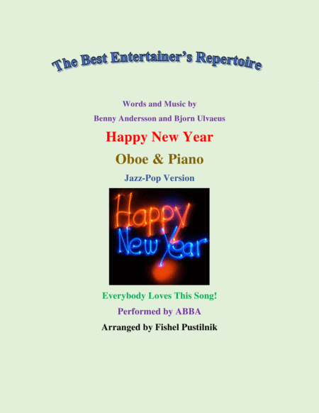 Happy New Year For Oboe And Piano Video Sheet Music