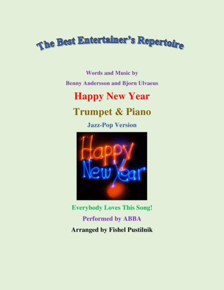 Happy New Year For Trumpet And Piano Video Sheet Music