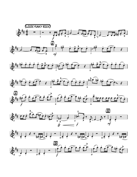 Hard To Handle Arr Paul Murtha Baritone Sax Sheet Music