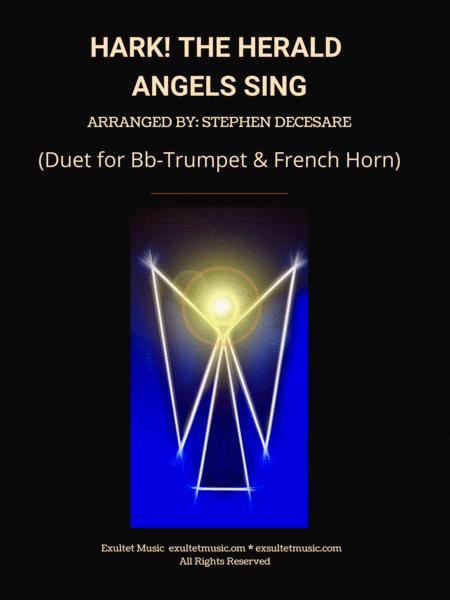 Free Sheet Music Hark The Herald Angels Sing Duet For Bb Trumpet And French Horn