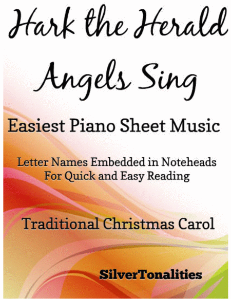 Hark The Herald Angels Sing Easiest Piano Sheet Music Sheet Music