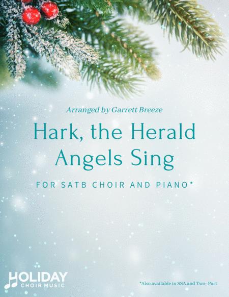Free Sheet Music Hark The Herald Angels Sing Satb