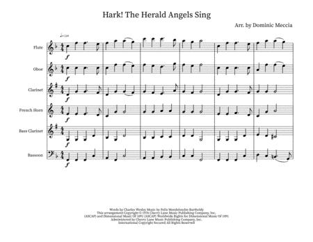 Hark The Herald Angels Sing Wind Sixtet Sheet Music