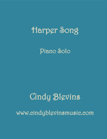 Harper Song An Original Piano Solo From My Piano Book Windmills Sheet Music