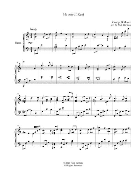 Haven Of Rest Sheet Music