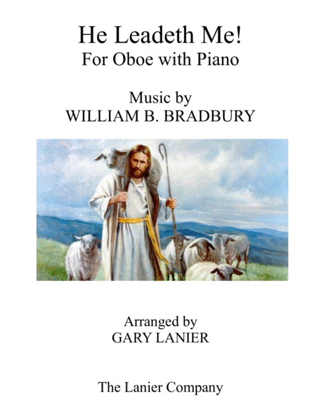 He Leadeth Me Duet Oboe Piano With Score Part Sheet Music