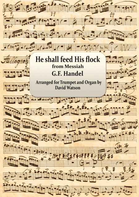 He Shall Feed His Flock For Trumpet And Organ Sheet Music