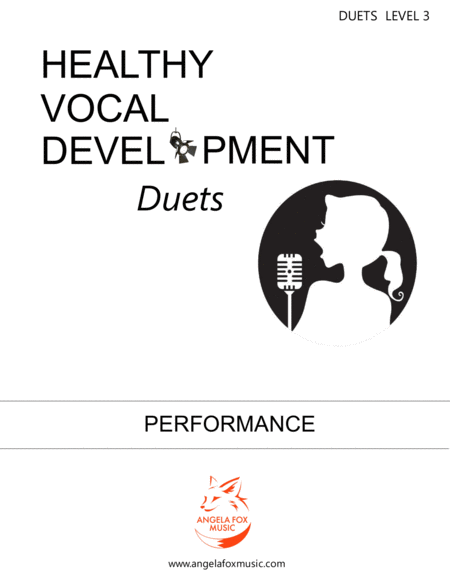 Free Sheet Music Healthy Vocal Development Duet Performance Book Level 3