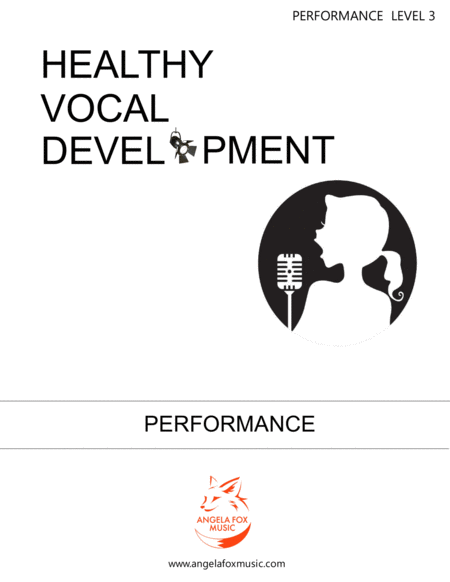 Healthy Vocal Development Performance Book Level 3 Sheet Music