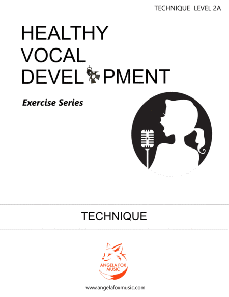 Healthy Vocal Development Technique Exercises Level 2a Sheet Music