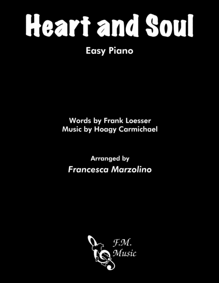 Heart And Soul Easy Piano Sheet Music