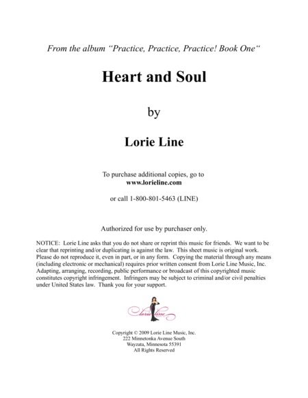 Heart And Soul Easy Sheet Music