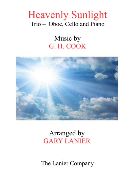 Heavenly Sunlight Trio Oboe Cello Piano With Score Parts Sheet Music