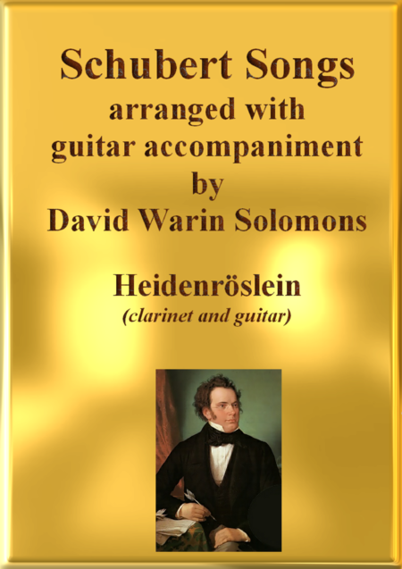 Free Sheet Music Heidenrslein For Clarinet And Guitar