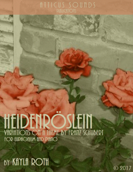 Free Sheet Music Heidenrslein Variations On A Theme By Franz Schubert