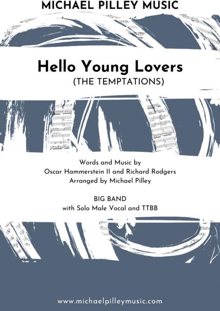 Hello Young Lovers The Temptations Big Band With Solo Male Vocal And Ttbb Sheet Music