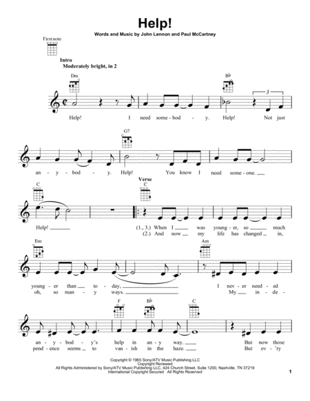 Free Sheet Music Help