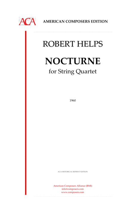 Free Sheet Music Helps Nocturne