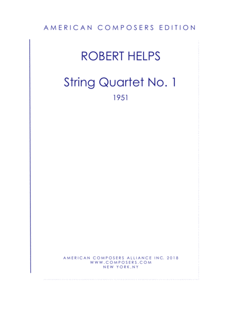 Free Sheet Music Helps String Quartet No 1