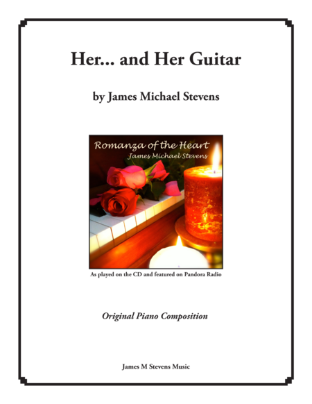 Free Sheet Music Her And Her Guitar