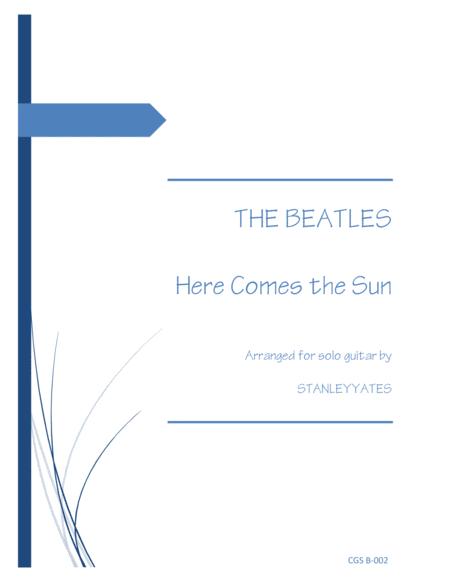 Here Comes The Sun Arrs Yates Sheet Music