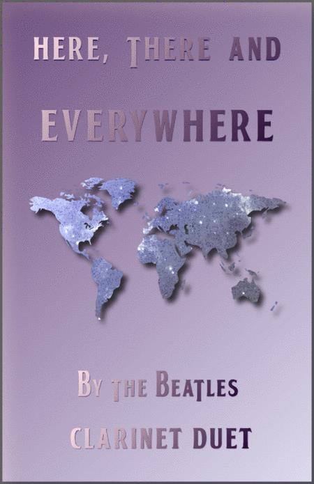 Free Sheet Music Here There And Everywhere By The Beatles For Clarinet Duet