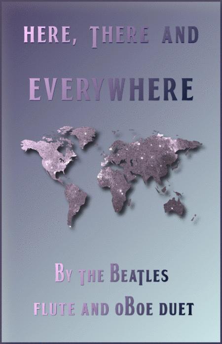 Here There And Everywhere By The Beatles For Flute And Oboe Duet Sheet Music