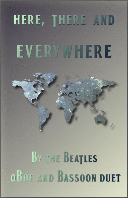 Here There And Everywhere By The Beatles For Oboe And Bassoon Duet Sheet Music