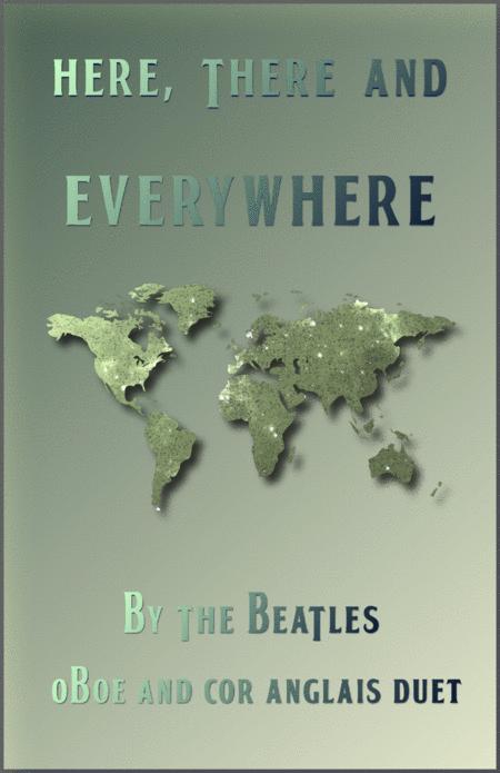 Here There And Everywhere By The Beatles For Oboe And Cor Anglais Or English Horn Duet Sheet Music